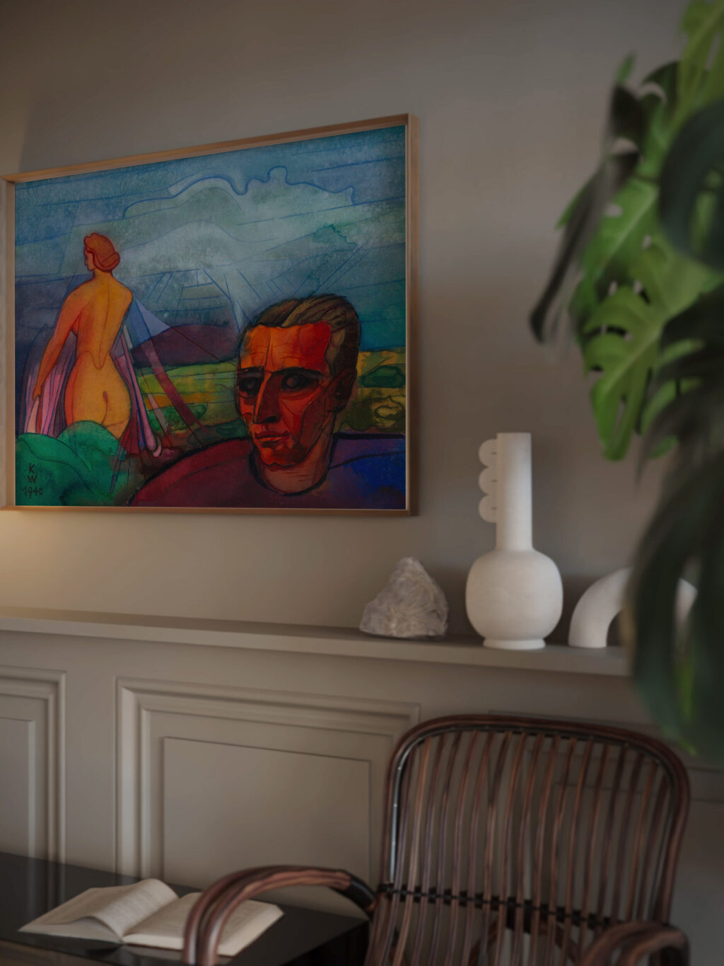 Ohne Titel aus ‘Die 150 Blatter X 1940 Karl Wiener video mockup