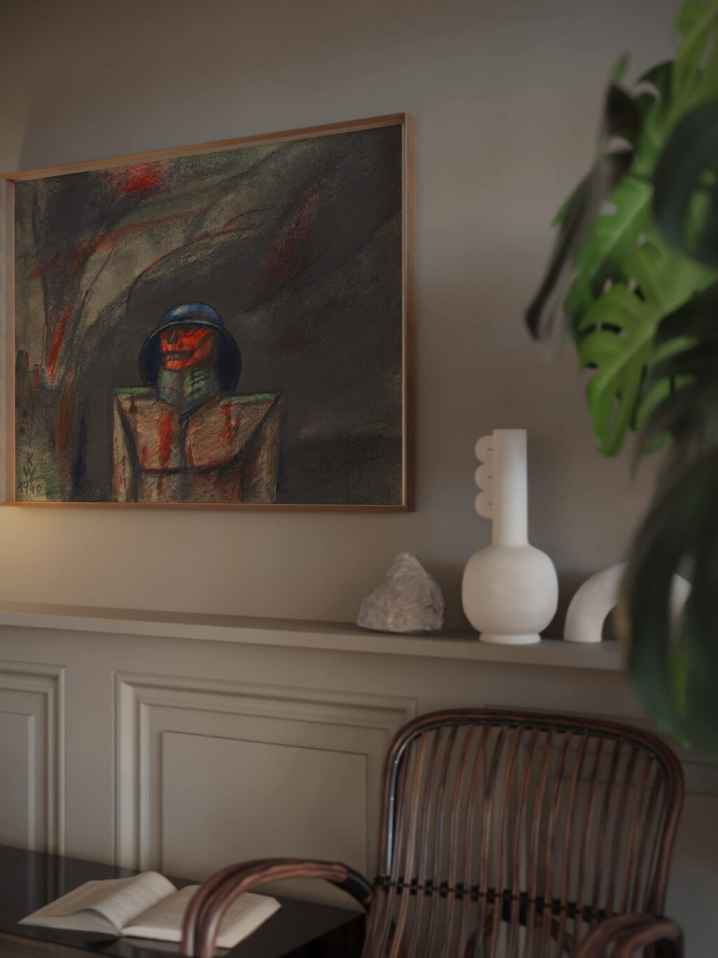 Ohne Titel aus ‘Die 150 Blatter XIII 1940 Karl Wiener video mockup