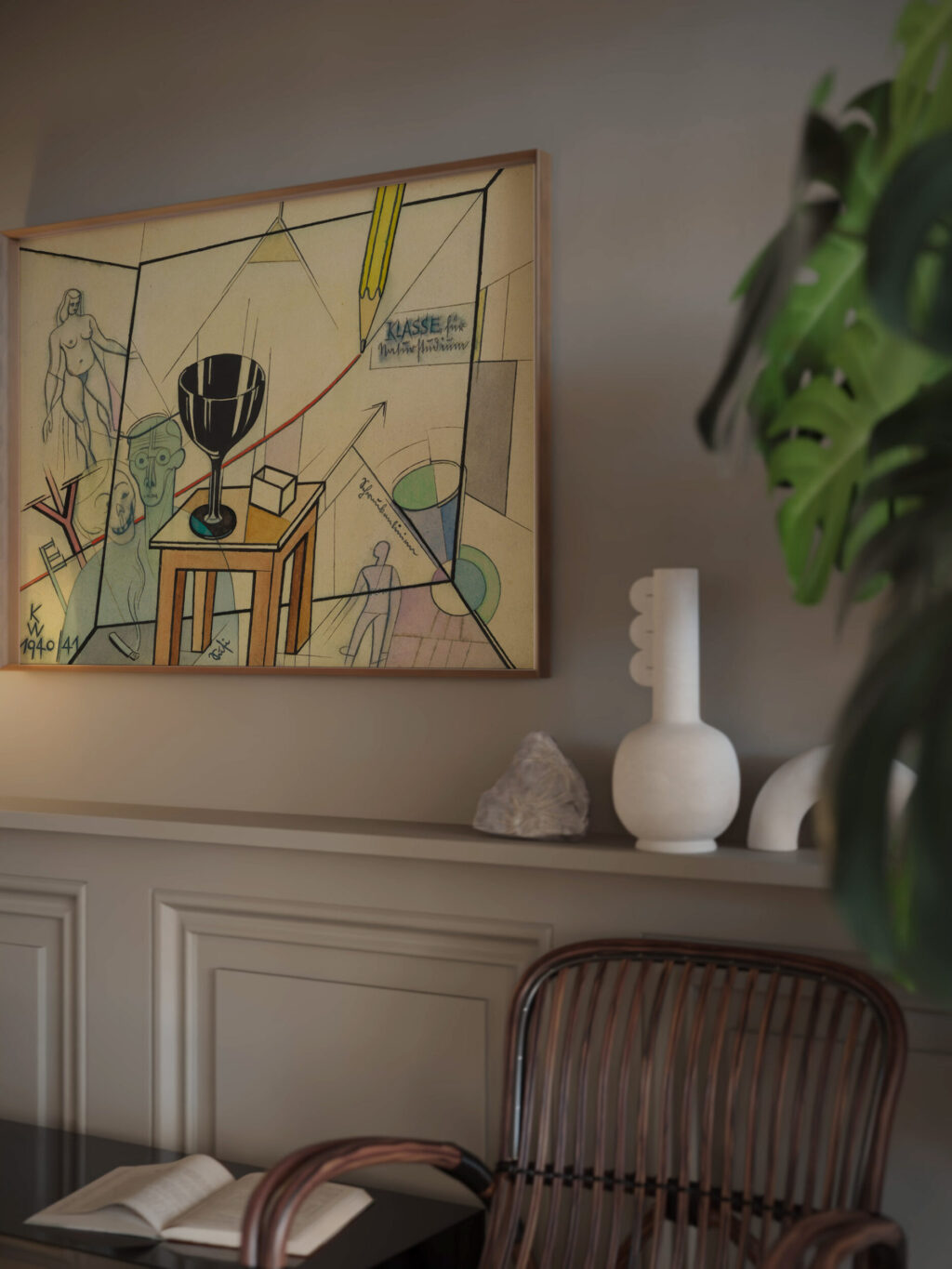 Ohne Titel aus ‘Die 150 Blatter XIV 1940 Karl Wiener video mockup