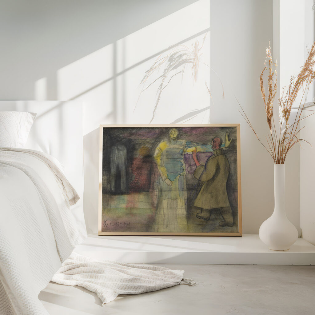 Ohne Titel aus ‘Die 150 Blatter XX 1940 Karl Wiener 4 mockup