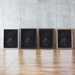 Ohne Titel aus ‘Die 150 Blatter XXIII 1940 Karl Wiener framed posters mockup
