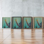 Ohne Titel aus ‘Die 150 Blatter XXVII 1940 Karl Wiener framed posters mockup