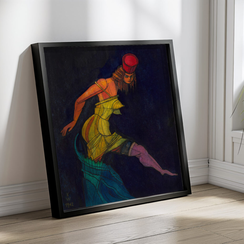 Ohne Titel aus ‘Die 150 Blatter XXXIII 1942 Karl Wiener 4 mockup