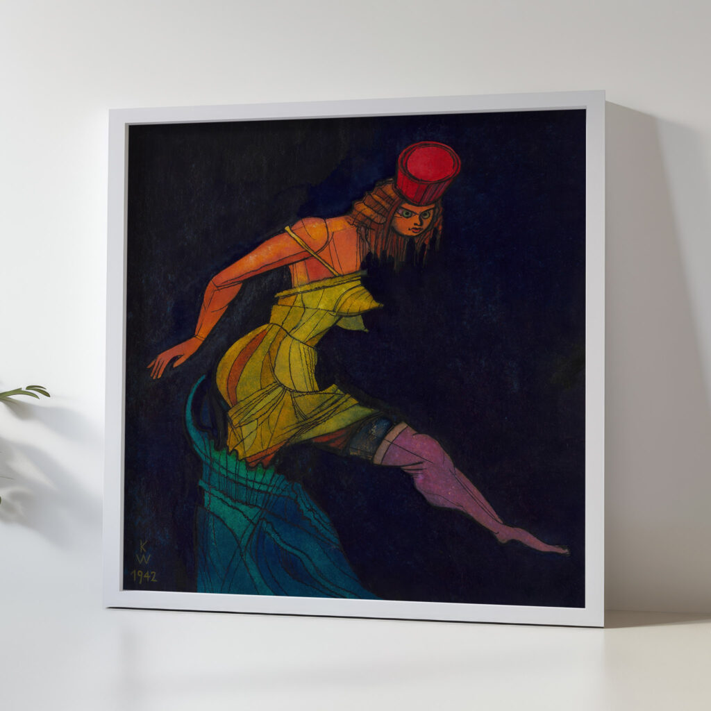 Ohne Titel aus ‘Die 150 Blatter XXXIII 1942 Karl Wiener 5 mockup