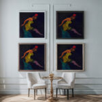 Ohne Titel aus ‘Die 150 Blatter XXXIII 1942 Karl Wiener framed posters mockup