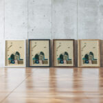 Ohne Titel junge Frau und Tod around 1941 Karl Wiener framed posters mockup