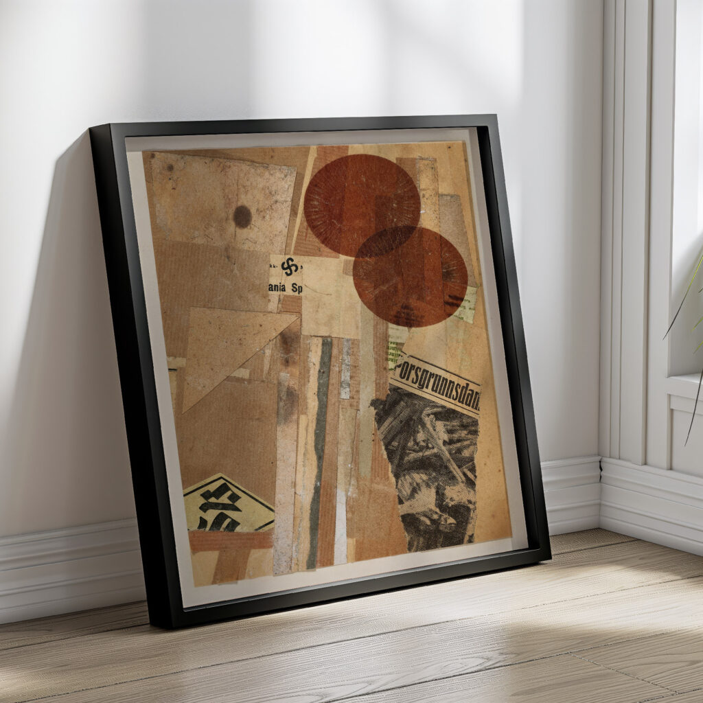 Ohne Titel orsgrunnsdan 1937 1938 Kurt Schwitters 4 mockup