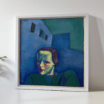 Ohne Titel weibliches Portrat 1943 Karl Wiener 5 mockup