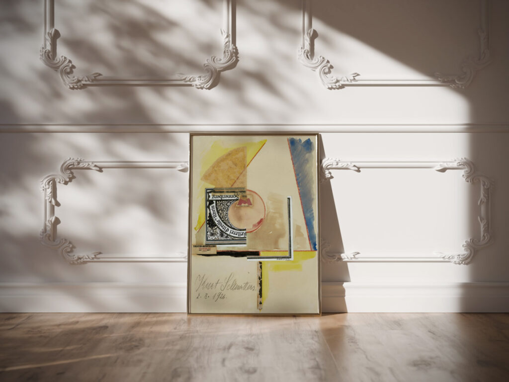 Ohne titel Sonnenberg 1926 Kurt Schwitters video mockup