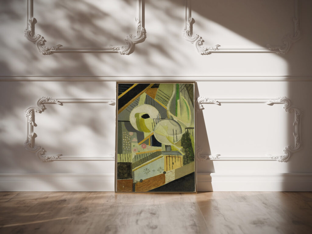 Oiseaux no. 4 1916 Angel Zarraga video mockup