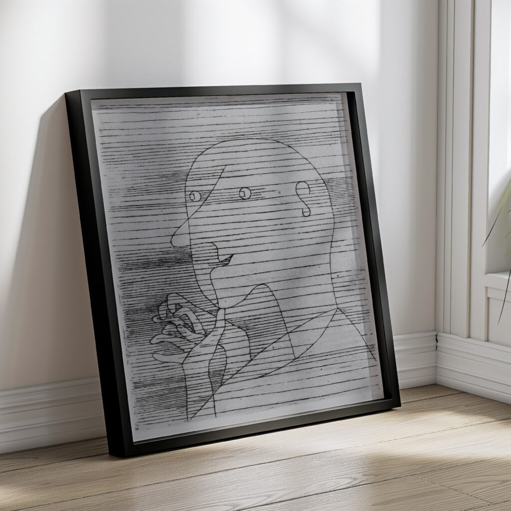 Old Man Counting 1929 Paul Klee 4 mockup