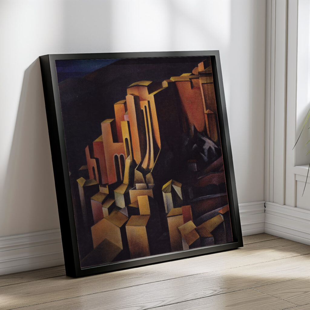 Olevano 1924 Alexander Kanoldt 4 mockup