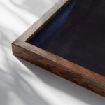 Olevano 1924 Alexander Kanoldt close up dark wood mockup