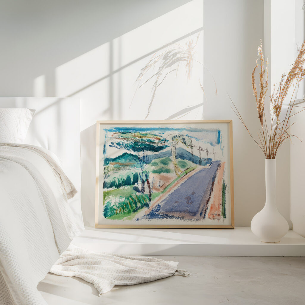 On Road to Sparkill New York 1925 John Marin 4 mockup