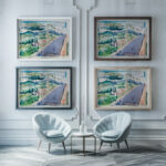 On Road to Sparkill New York 1925 John Marin framed posters mockup