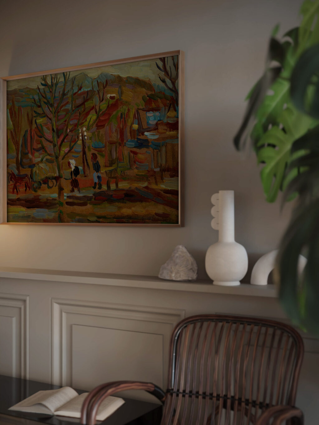 On a Country Road 1937 Sasza Blonder video mockup