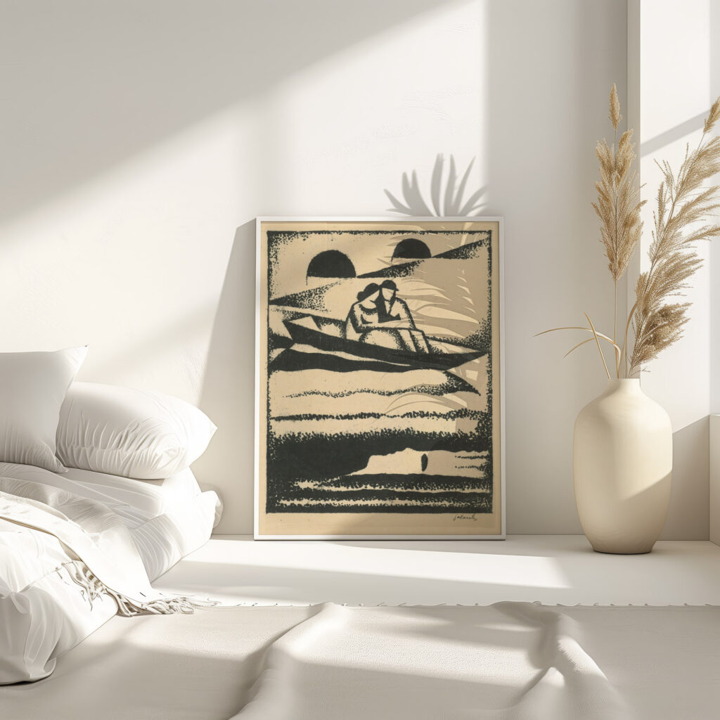 On the river 1924 Mikulas Galanda 4 mockup