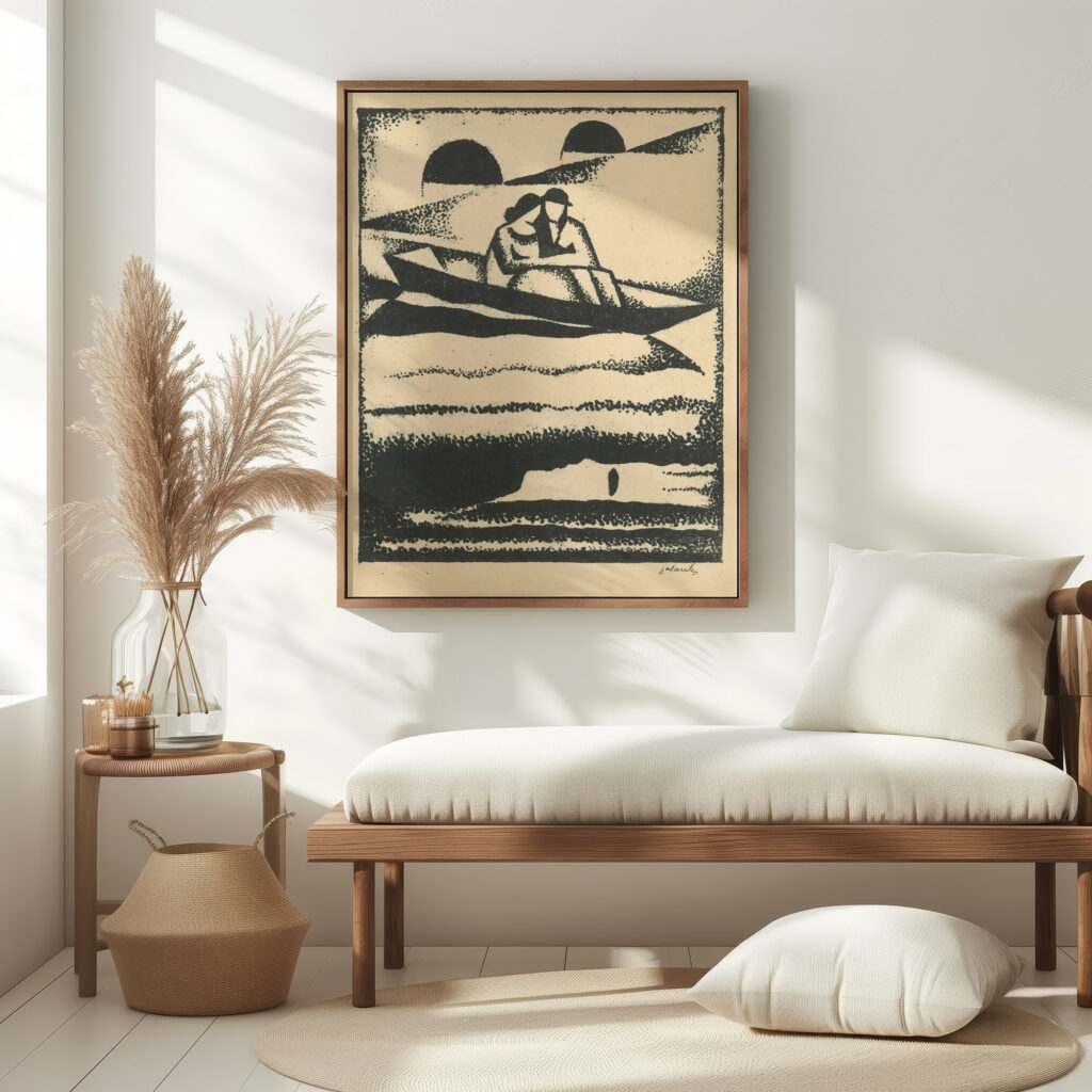 On the river 1924 Mikulas Galanda 5 mockup