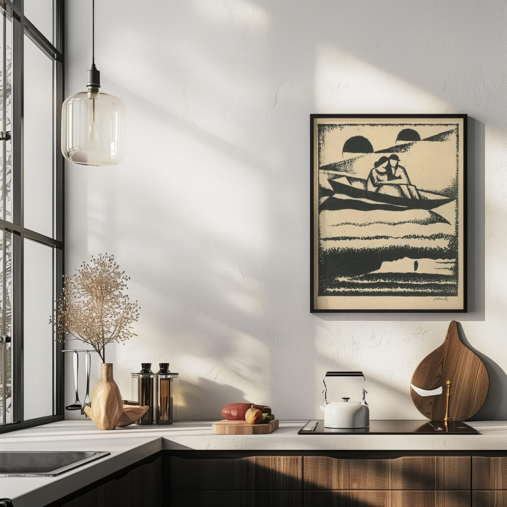 On the river 1924 Mikulas Galanda 6 mockup