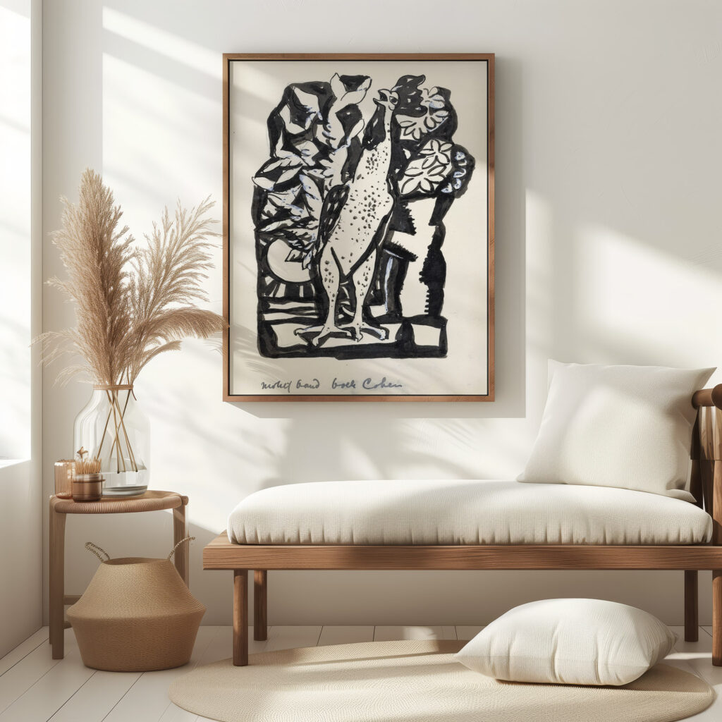 Ontwerp boekillustratie voor Alexander Cohens Van Anarchie tot Monarchie Haan 1891 Leo Gestel 5 mockup
