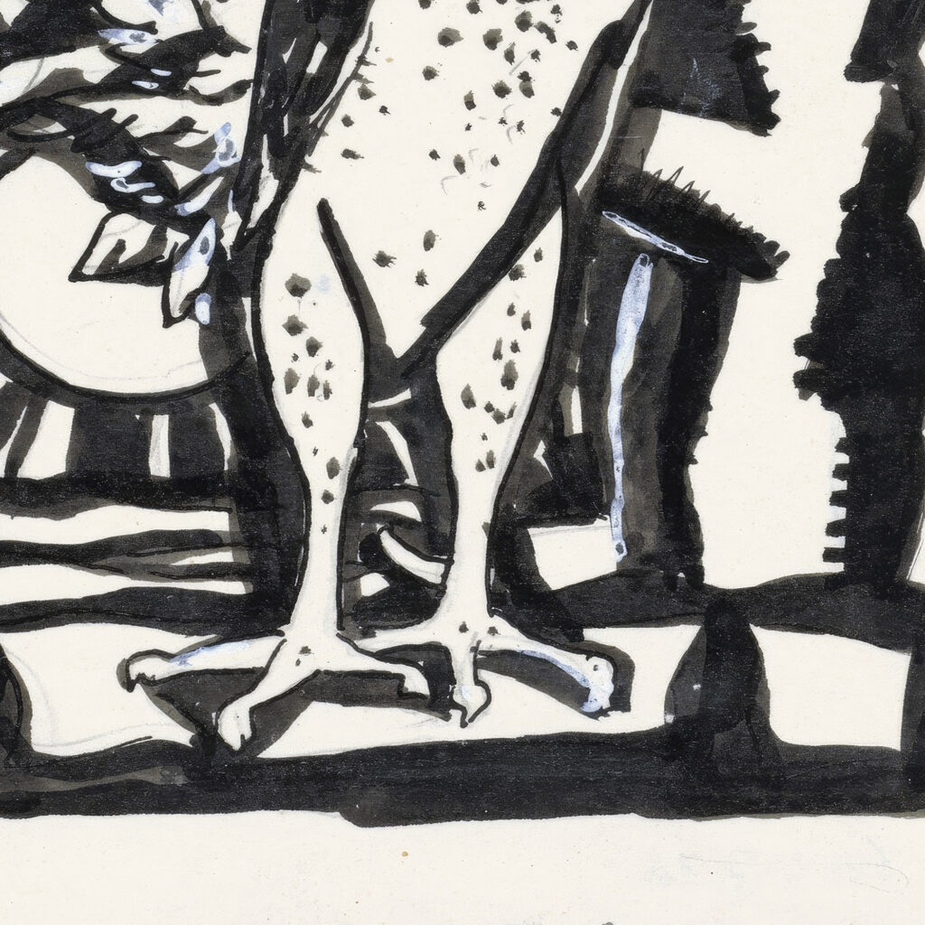 Ontwerp boekillustratie voor Alexander Cohens Van Anarchie tot Monarchie Haan 1891 Leo Gestel 8 mockup