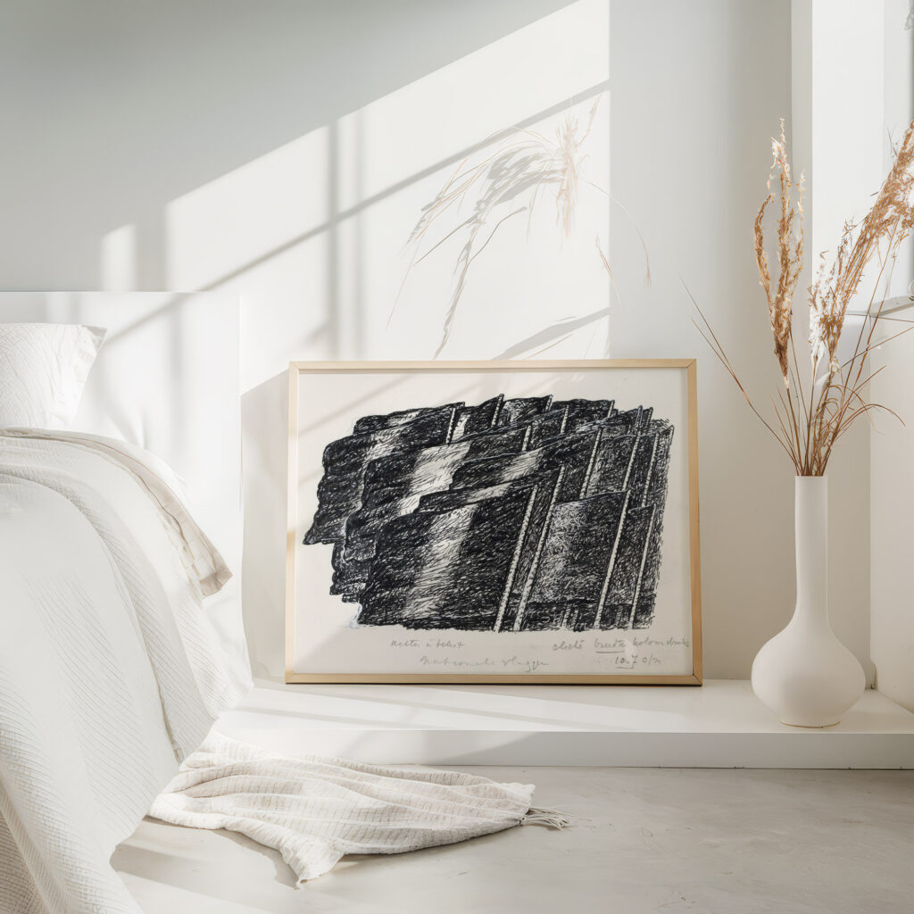 Ontwerp boekillustratie voor Alexander Cohens Van Anarchist tot Monarchist Nationale Vlaggen 1891 Leo Gestel 4 mockup