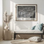 Ontwerp boekillustratie voor Alexander Cohens Van Anarchist tot Monarchist Rode Vlaggen 1891 Leo Gestel 5 mockup