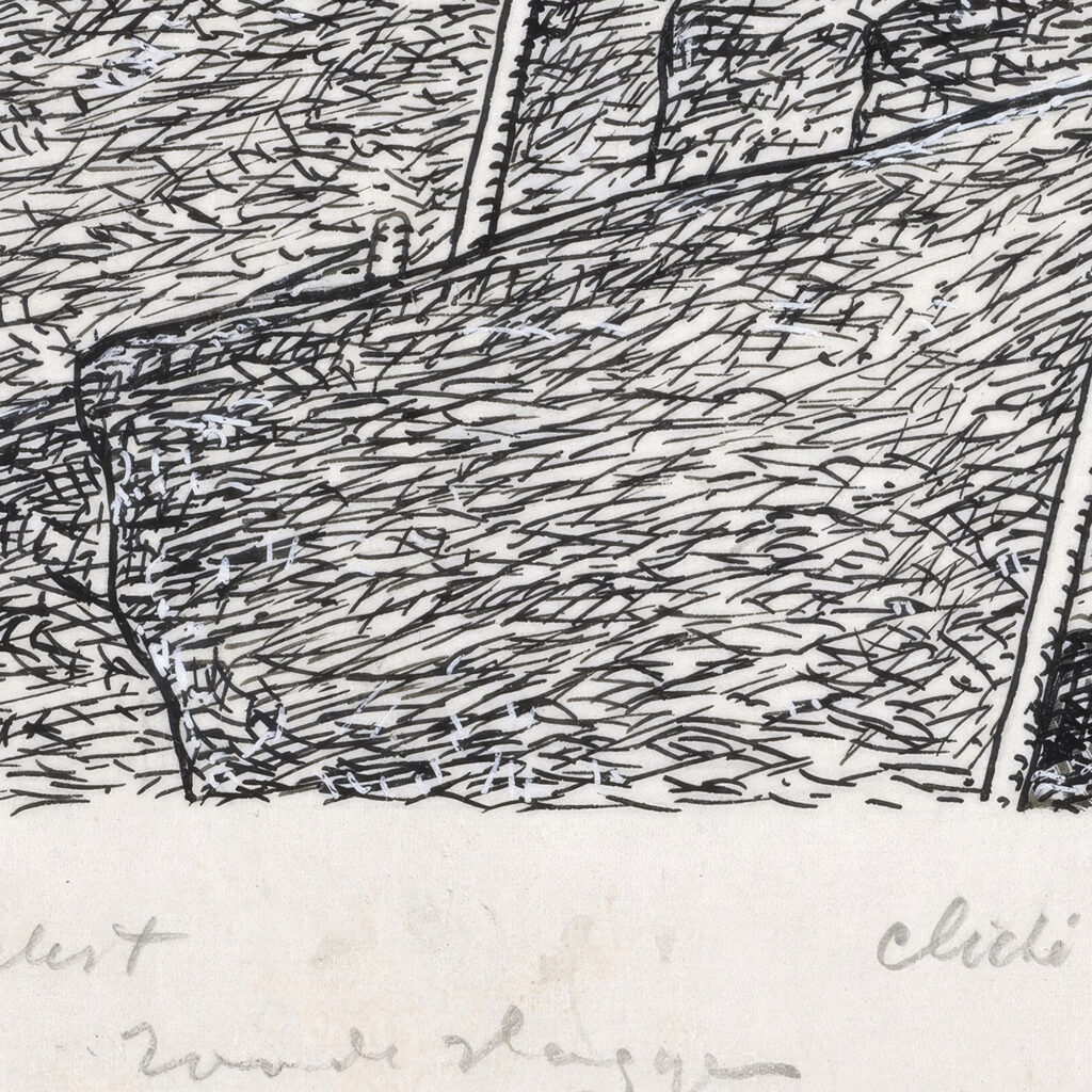 Ontwerp boekillustratie voor Alexander Cohens Van Anarchist tot Monarchist Rode Vlaggen 1891 Leo Gestel 8 mockup