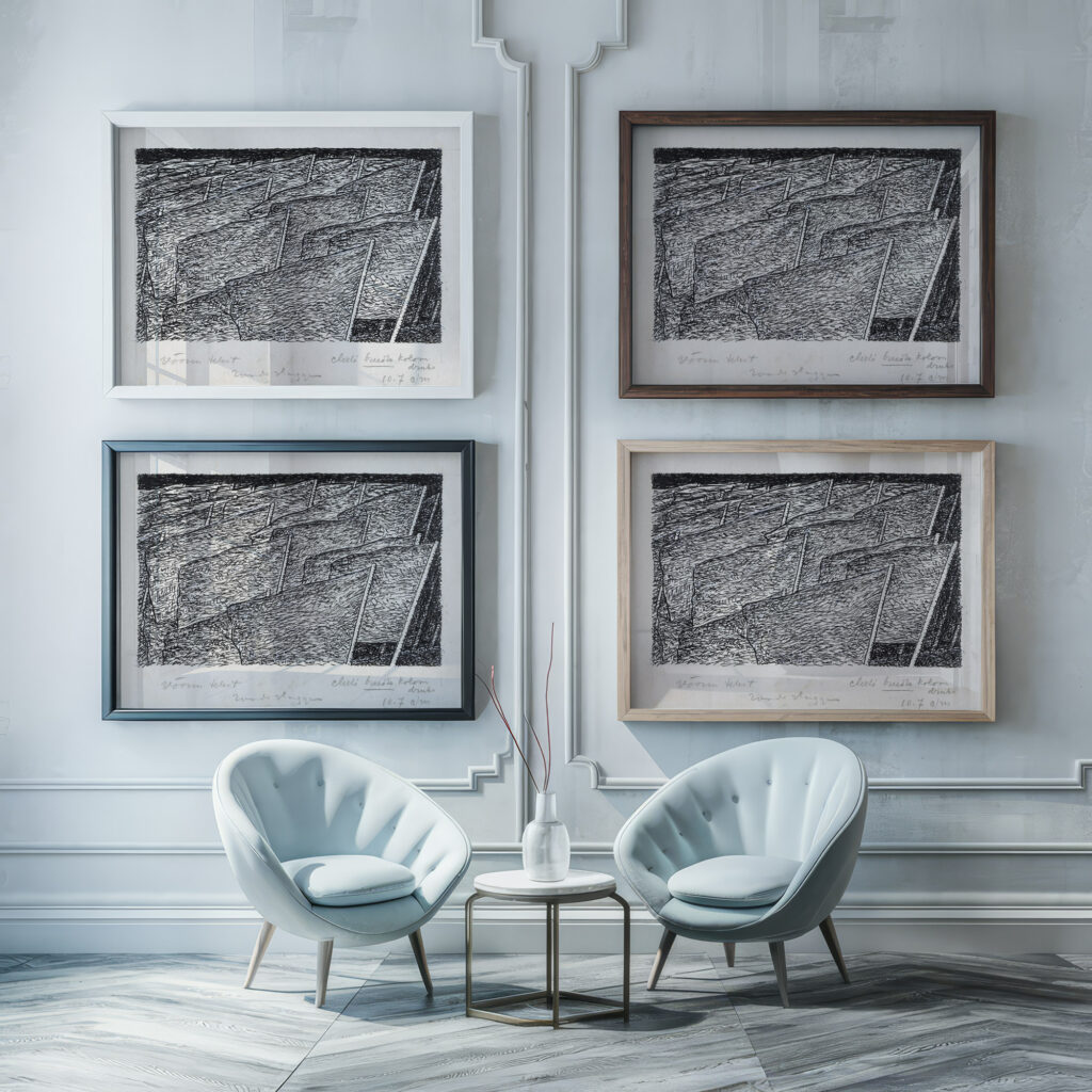 Ontwerp boekillustratie voor Alexander Cohens Van Anarchist tot Monarchist Rode Vlaggen 1891 Leo Gestel framed posters mockup