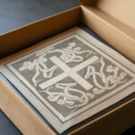 Ontwerp met een kruis 1874 Carel Adolph Lion Cachet video mockup