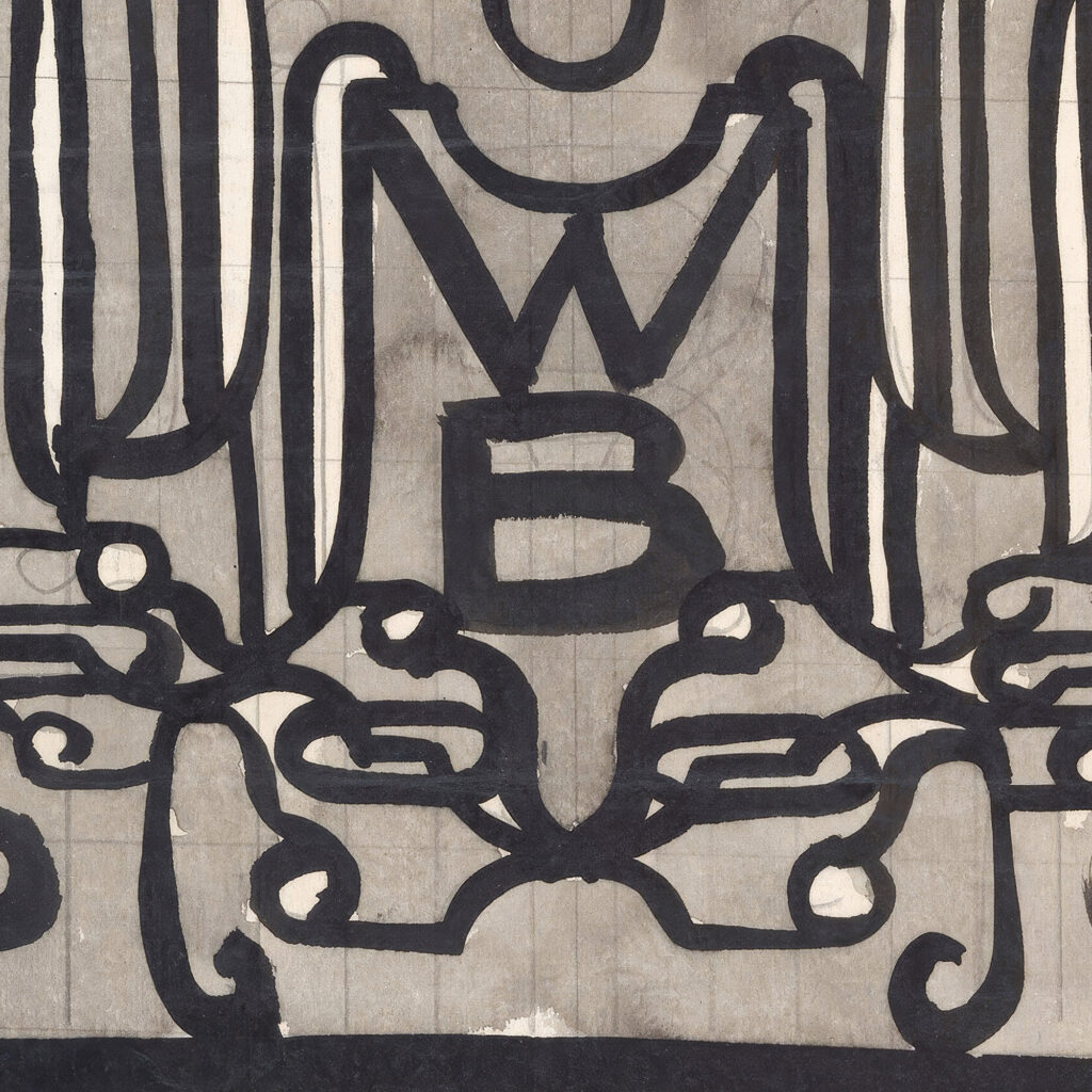 Ontwerp van een vignet voor de Wereldbibliotheek 1874 Carel Adolph Lion Cachet 8 mockup