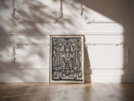 Ontwerp van een vignet voor de Wereldbibliotheek 1874 Carel Adolph Lion Cachet video mockup