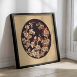 Ontwerp voor de beschildering van een bord 1875 Unknown 4 mockup