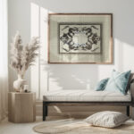 Ontwerp voor de ex libris van Carel Lion Cachet 1874 Carel Adolph Lion Cachet 5 mockup