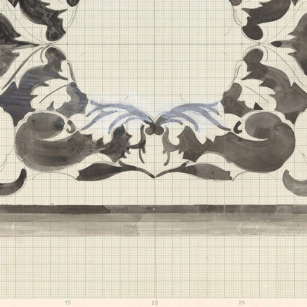 Ontwerp voor de ex libris van Carel Lion Cachet 1874 Carel Adolph Lion Cachet 8 mockup