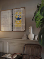 Ontwerp voor een boekband met bloemmotief 1874 Carel Adolph Lion Cachet video mockup