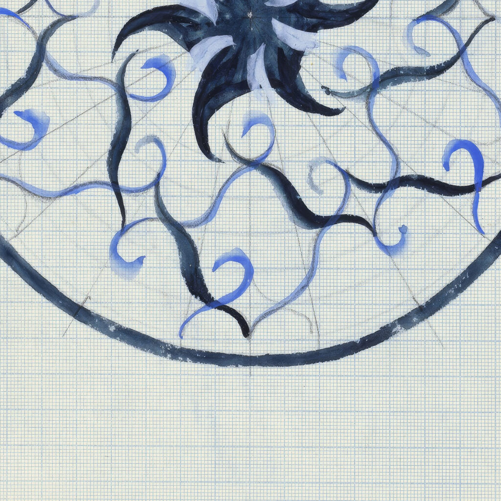 Ontwerp voor een bord 1874 1945 Carel Adolph Lion Cachet 8 mockup