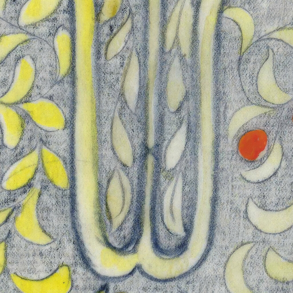 Ontwerp voor een bord met WB 1874 1945 Carel Adolph Lion Cachet 8 mockup