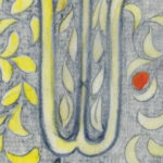 Ontwerp voor een bord met WB 1874 1945 Carel Adolph Lion Cachet 8 mockup