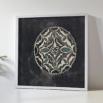 Ontwerp voor een broche 1874 Carel Adolph Lion Cachet 5 mockup