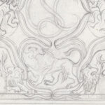 Ontwerp voor een ex libris voor de zoon van de kunstenaar 1874 Carel Adolph Lion Cachet 8 mockup