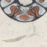 Ontwerp voor een gedenkbord met W en een wapenschild 1874 Carel Adolph Lion Cachet 8 mockup