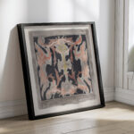 Ontwerp voor een kleed 1874 Carel Adolph Lion Cachet 4 mockup