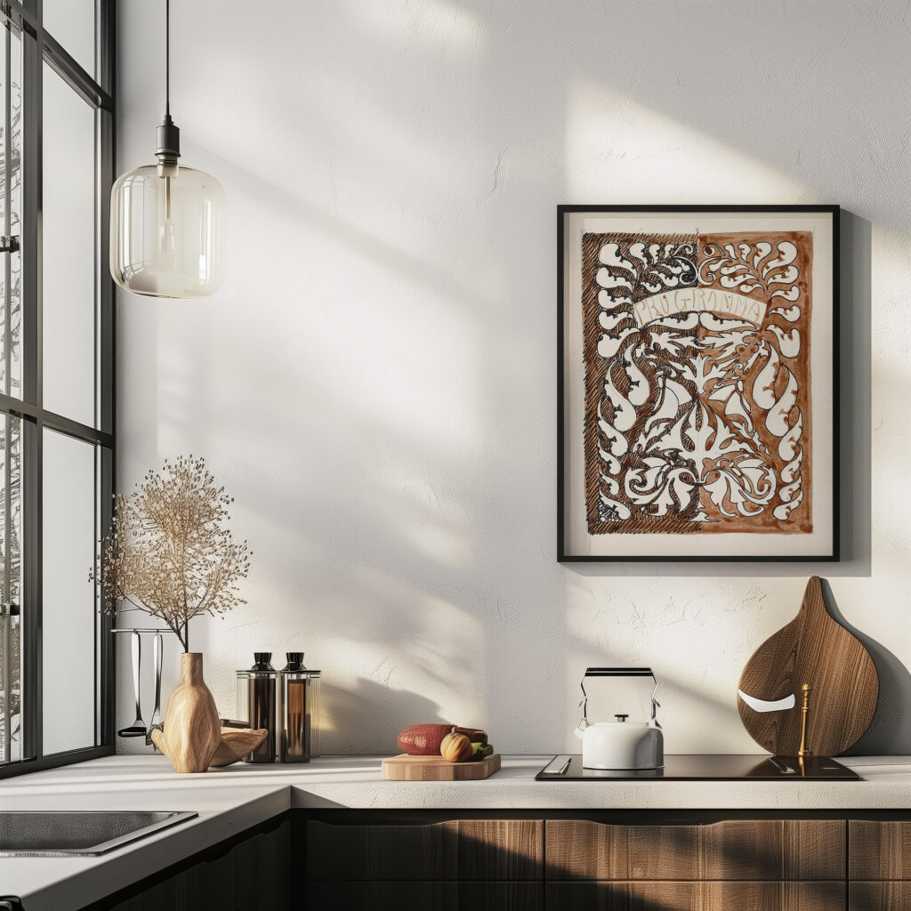 Ontwerp voor een omslag van een programmaboek 1916 Reijer Stolk 6 mockup