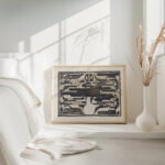 Ontwerp voor een oorkonde ter gelegenheid van twaalf en een halfjarige dienst 1874 Carel Adolph Lion Cachet 4 mockup