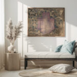 Ontwerp voor een oorkonde van de Nederlandsche Maatschappij voor Nijverheid en Handel 1874 Carel Adolph Lion Cachet 5 mockup