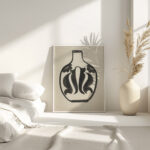 Ontwerp voor een vaas 1874 Carel Adolph Lion Cachet 4 mockup