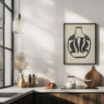 Ontwerp voor een vaas 1874 Carel Adolph Lion Cachet 6 mockup