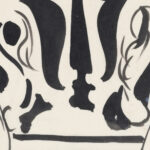 Ontwerp voor een vaas met leeuwenmotief 1874 Carel Adolph Lion Cachet 1 8 mockup