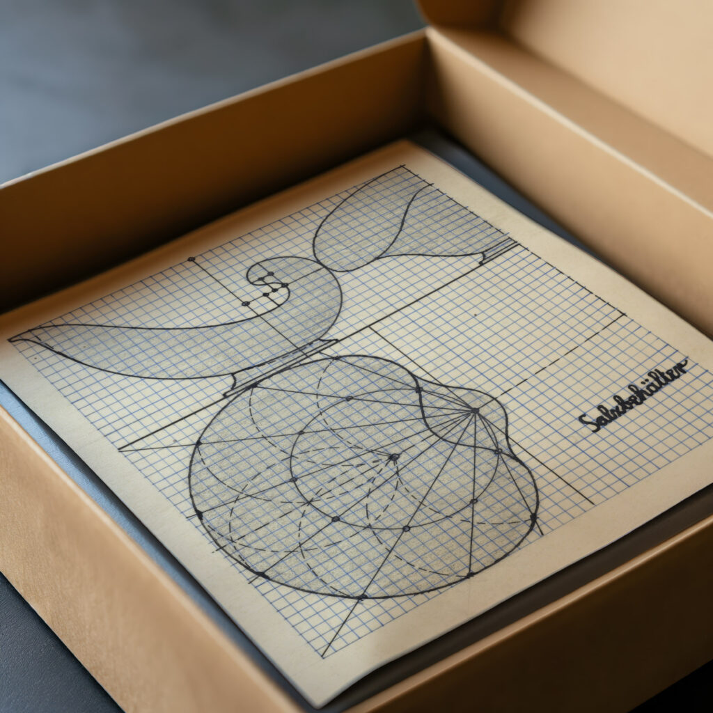 Ontwerp voor een zoutvat 1874 Mathieu Lauweriks video mockup